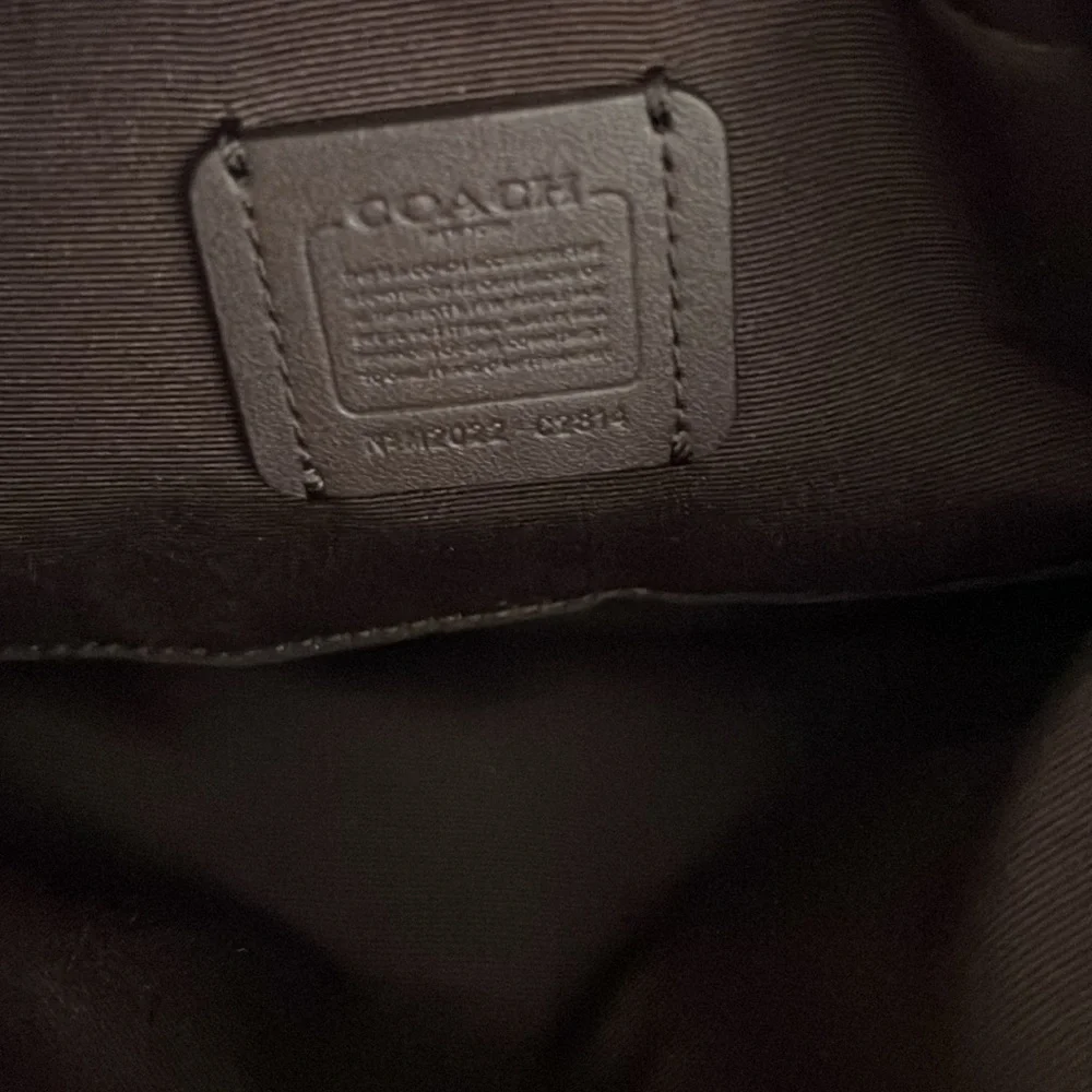 RARE Coach Addie Lavender Leather Crossbody Bag small - Picture 10 of 15